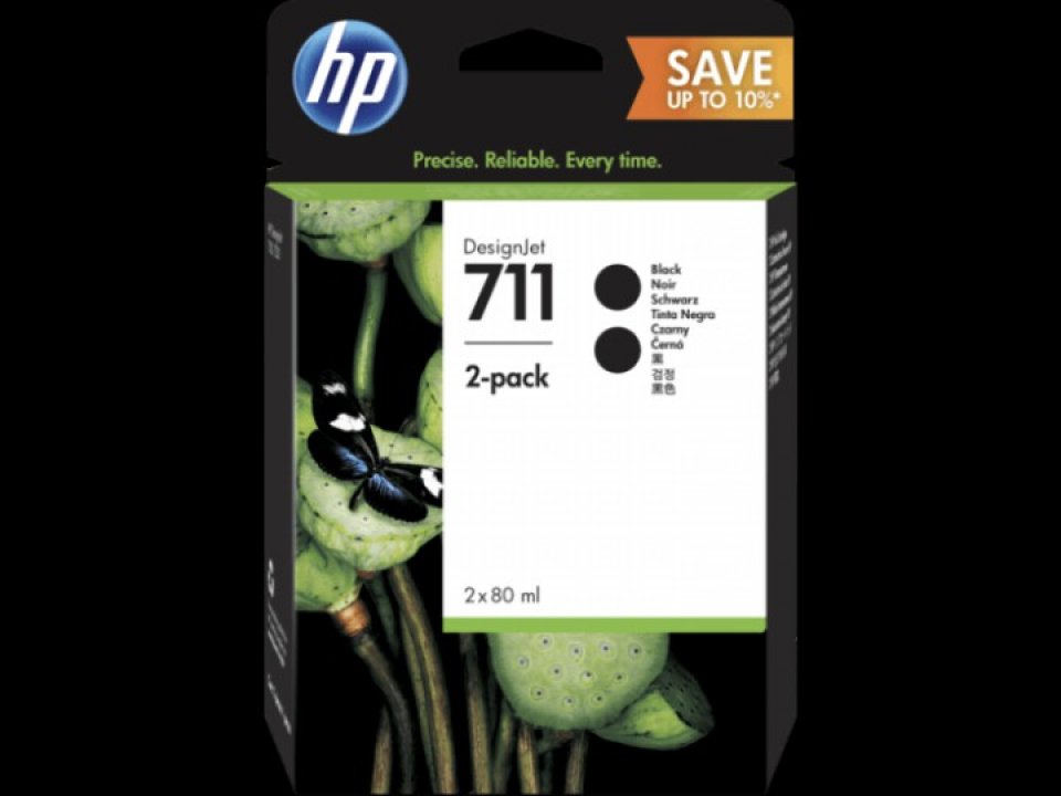 CARTUCHO DE TINTA ORIGINAL HP 711 XL NEGRO 80ML