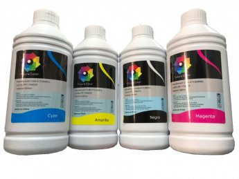 TINTAS SUELTAS BOTELLA 1000 CC -  EPSON / HP AMARILLO GENERICA