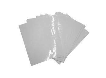 PAPEL GLOSSY A4 AUTOADHESIVO TRANSPARENTE GLOBAL 160GRS X 20 HOJAS
