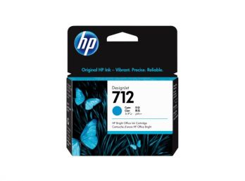 CARTUCHO DE TINTA ORIGINAL HP 712XL CIAN 29 ML (T210 / 230 / 250 / 630 / 650)