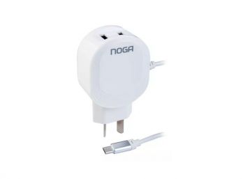 CARGADOR NOGA NGH-3C TYPE-C 3A / 2 USB