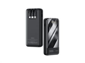 POWER BANK TRANYOO T-D07 20000MAH 3 EN 1 (USB / MICRO USB / TIPO C / LIGHTNING-IPHONE)