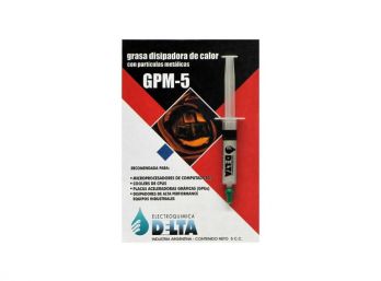 GRASA DISIPADORA DELTA CON PART MET JERINGA 5CC LIM030