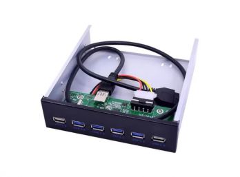 PANEL FRONTAL PC 4 USB  3.0 Y 2 Usb 2.0 GABINETES 5.25 SATA  