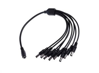 CABLE SPLITTER (PULPO 8 EN 1) 35CM ENTRADAS X1(H) X SALIDA X8(M)