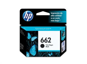 CARTUCHO DE TINTA ORIGINAL HP 662 NEGRO 2ML (ADVANTAGE 1015 / 3515 / 4645)