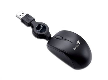 MOUSE GENIUS MICRO TRAVELLER V2 USB NEGRO